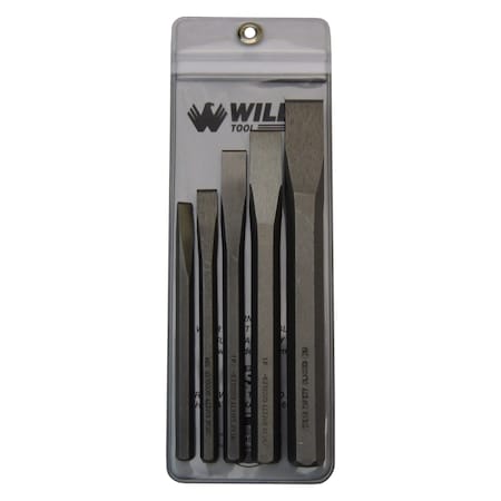 Wilde 5-PIECE COLD CHISEL SET-VINYL POUCH CC 5.NP/VP